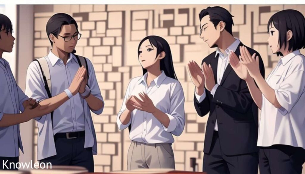 Compliment your competitor. 